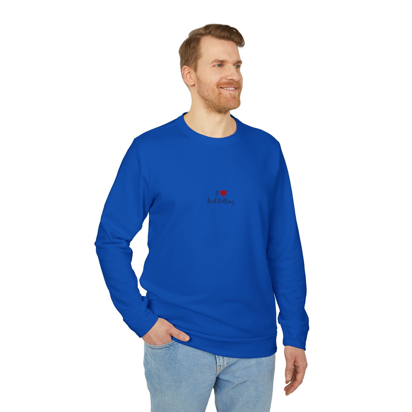 Adidas I <3 Bed Rotting Unisex Fleece Crewneck Sweatshirt