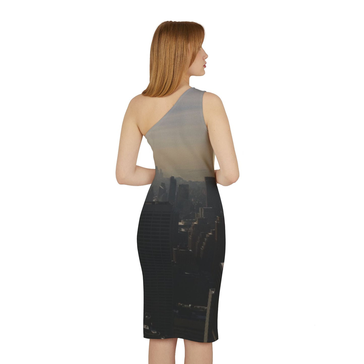 Empire State Building Shoulder Dress