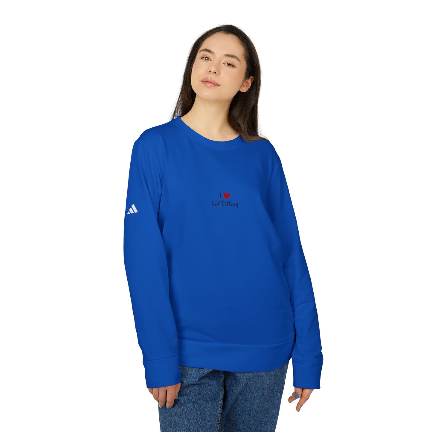 Adidas I <3 Bed Rotting Unisex Fleece Crewneck Sweatshirt