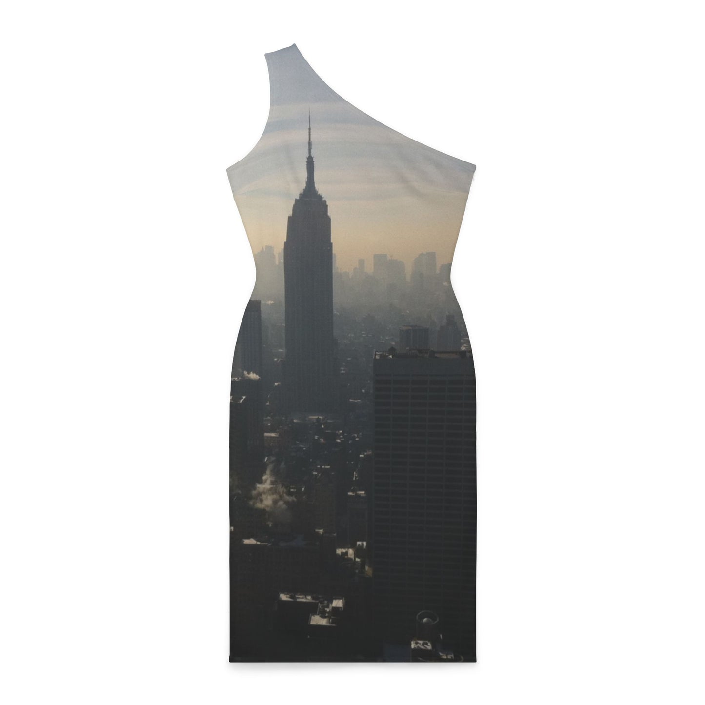 Empire State Building Shoulder Dress