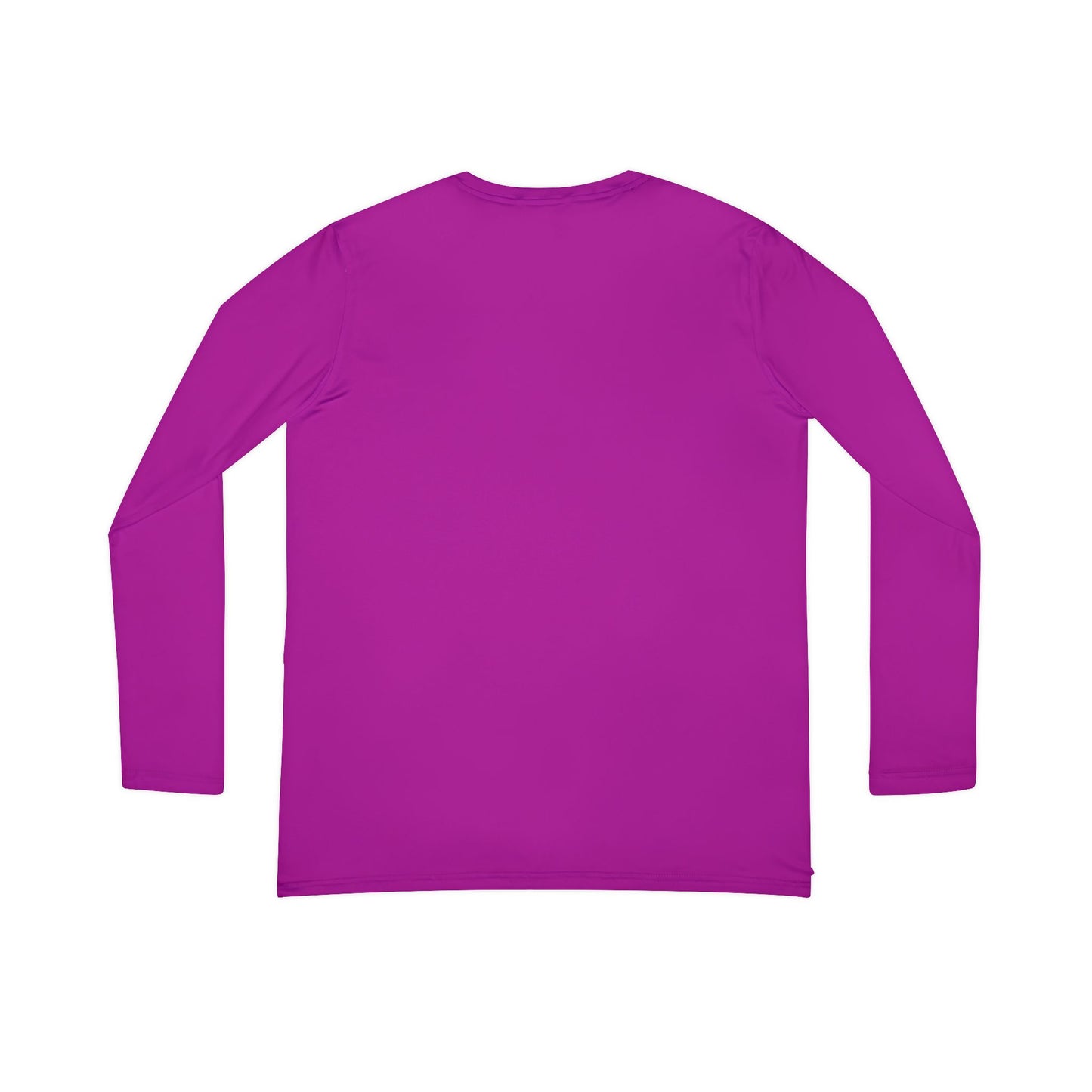 Hot Purple V-Neck Long-Sleeve Top
