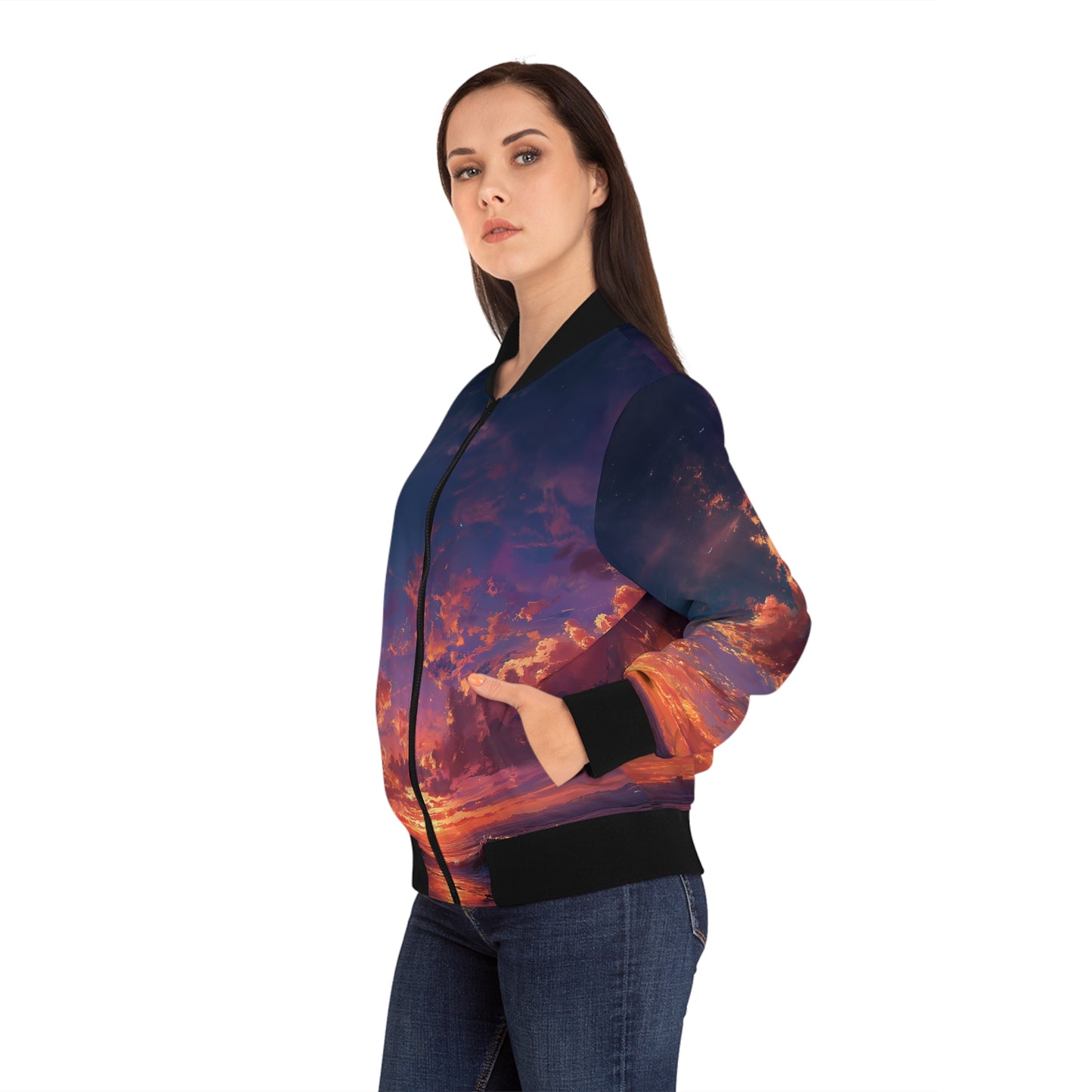 Sunset Sky Bomber Jacket