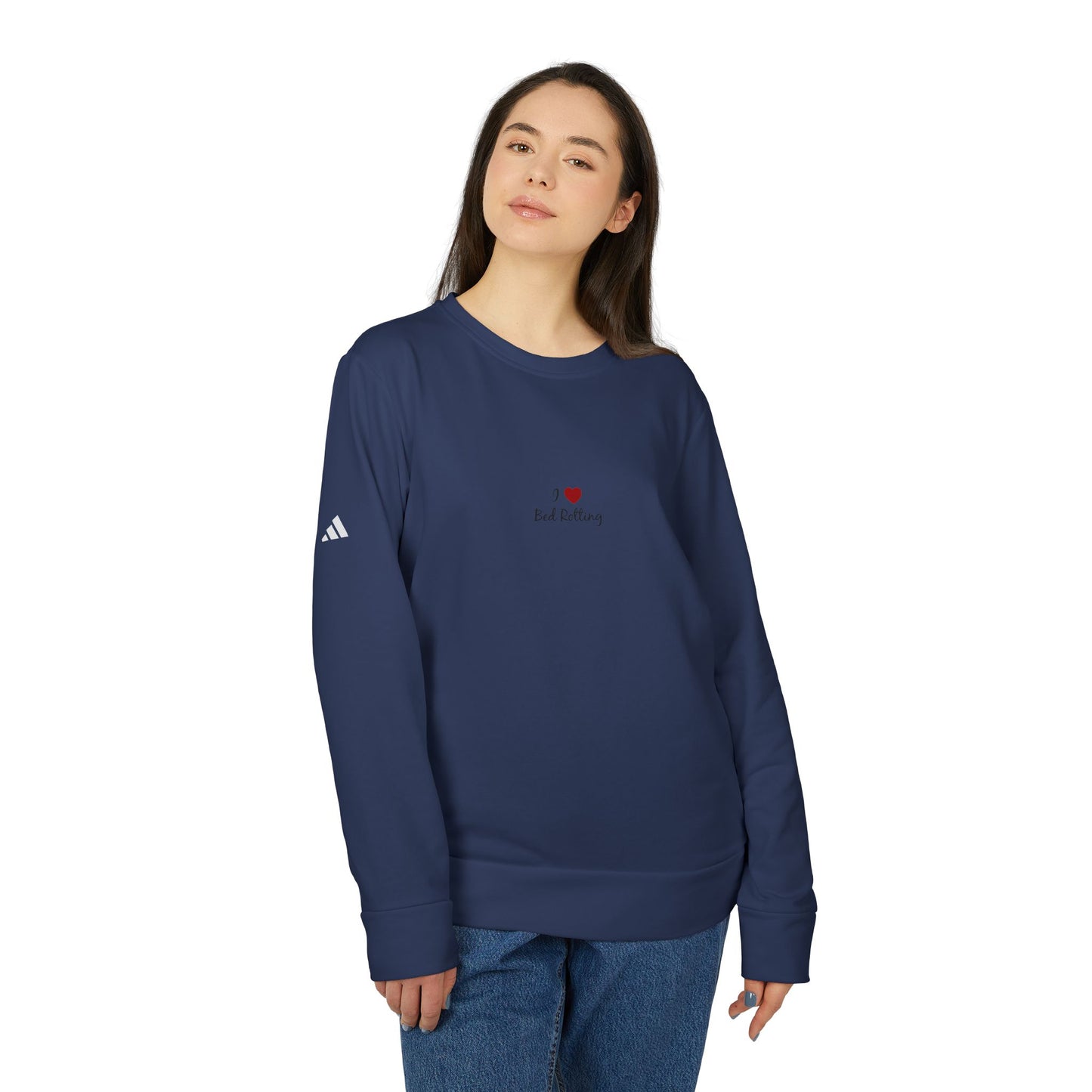 Adidas I <3 Bed Rotting Unisex Fleece Crewneck Sweatshirt