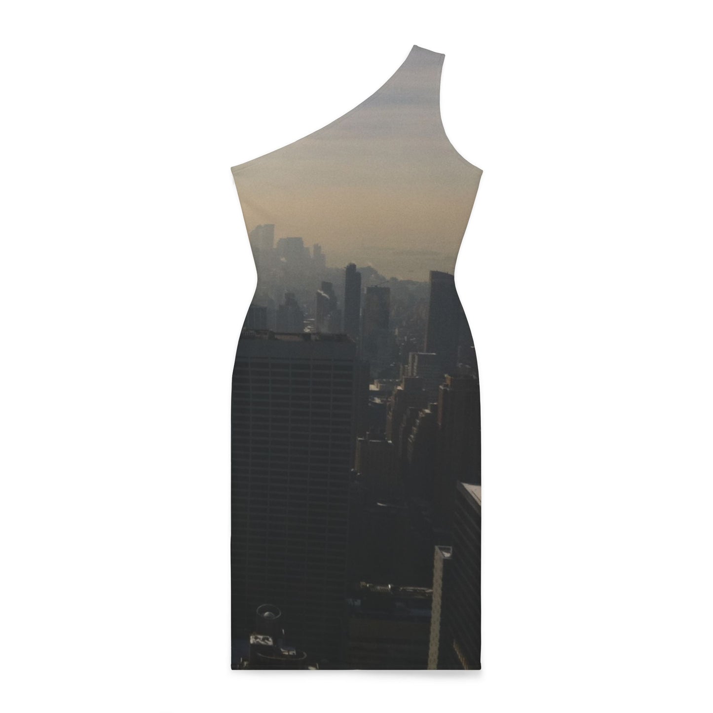 Empire State Building Shoulder Dress