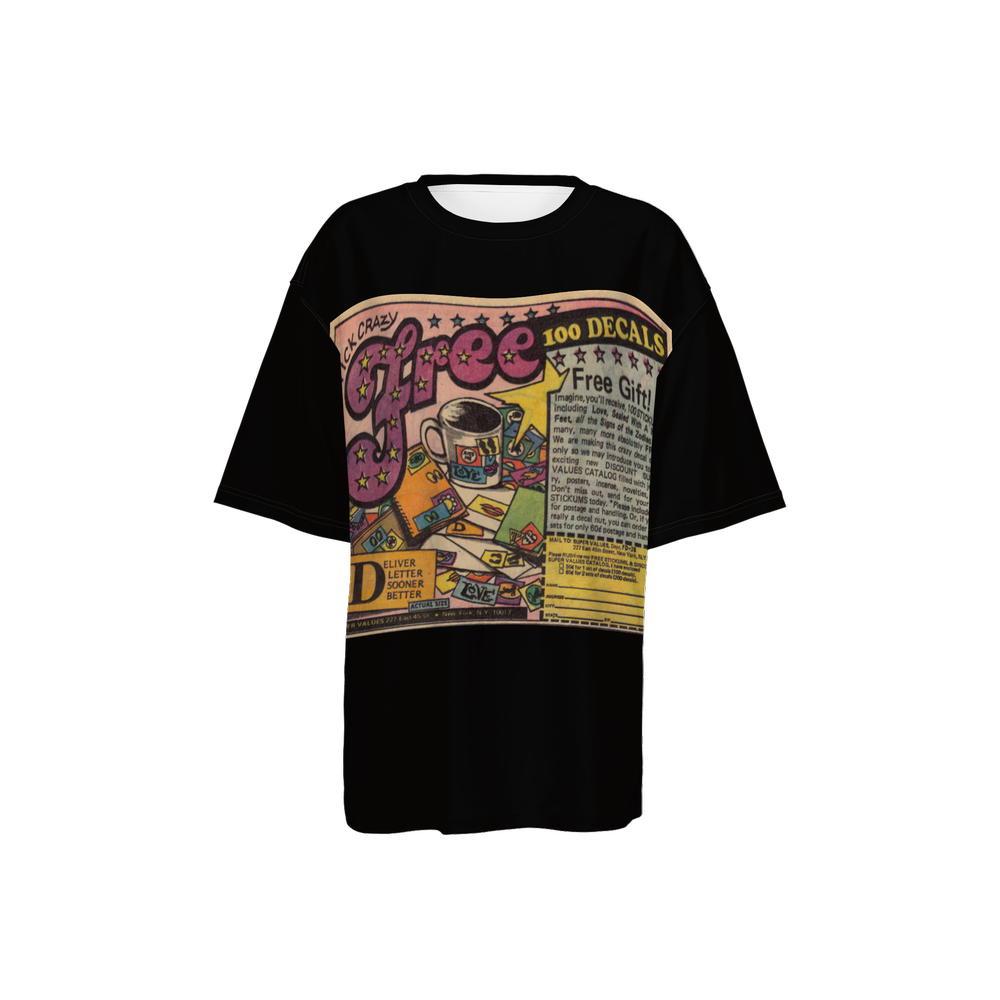 Vintage Ad Oversized T-Shirt (Heavyweight)
