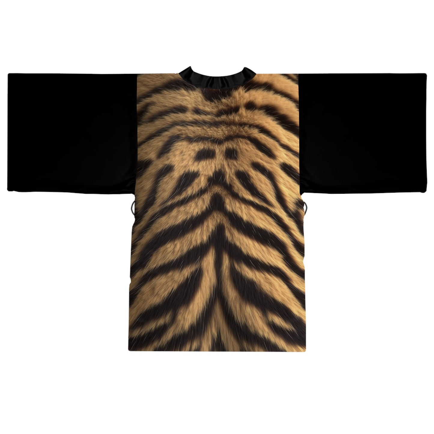 Tiger Print Kimono Robe