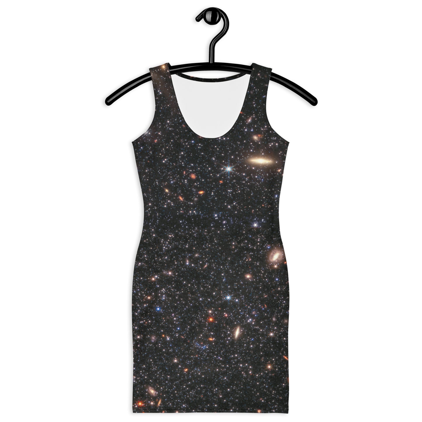 Galaxy Print Skinny Dress