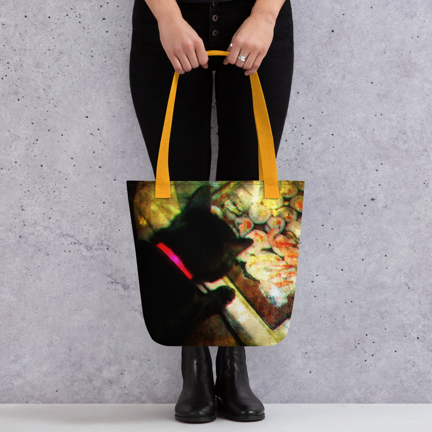 Cat & Sushi Tote bag