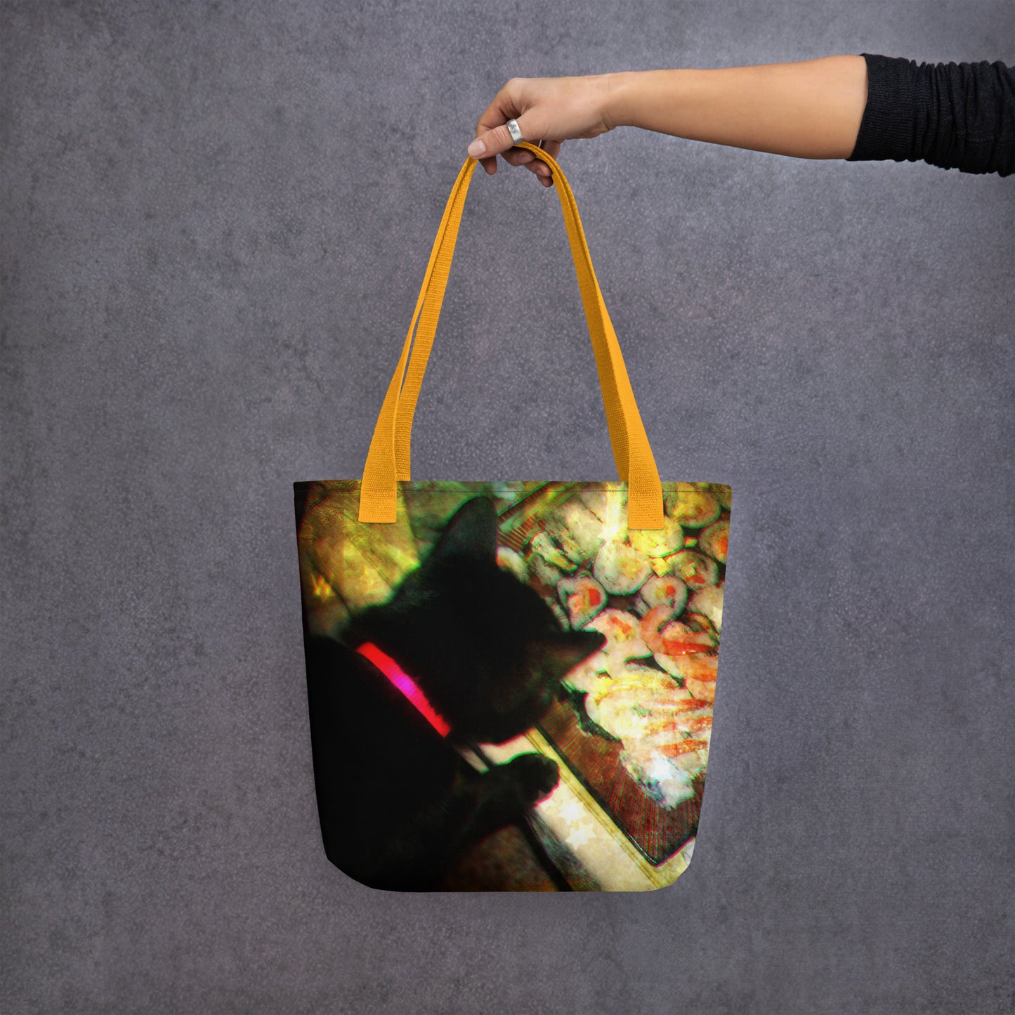 Cat & Sushi Tote bag