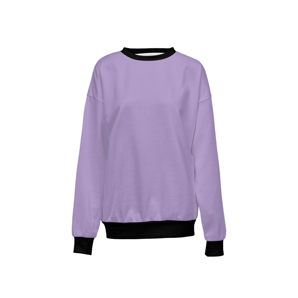 Ashy Pink Relaxed Fit Crewneck Sweatshirt (Super Heavy)