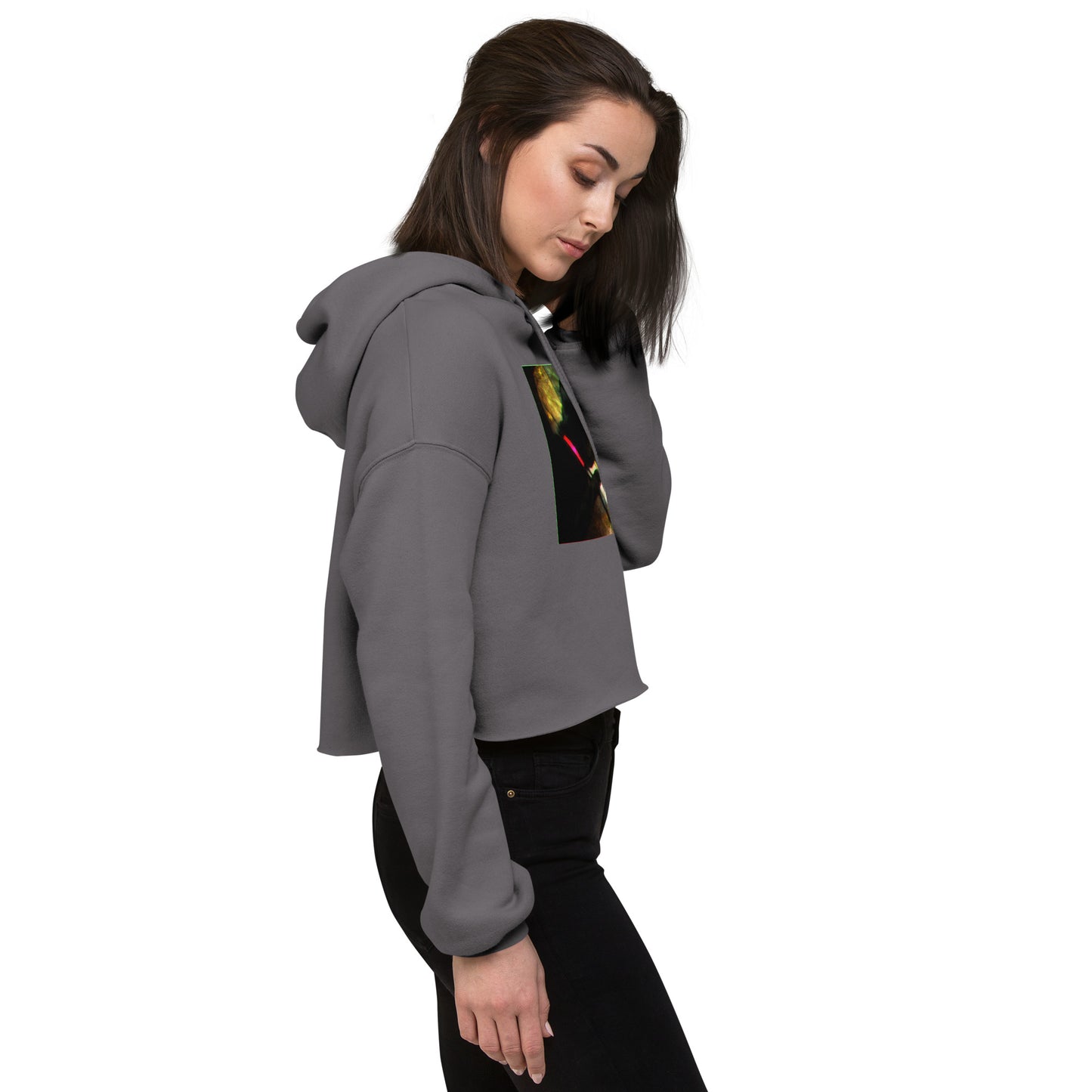 Crop Cat & Sushi Hoodie