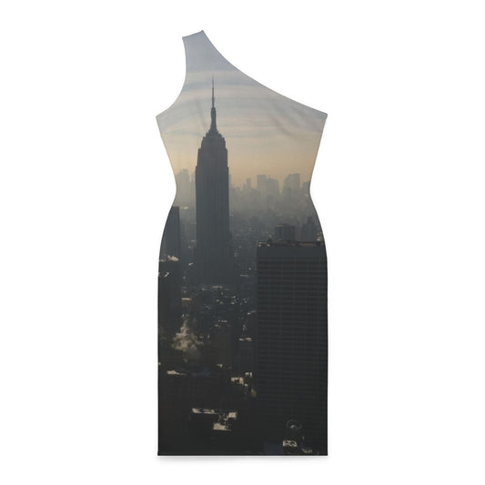 Empire State Building Shoulder Dress