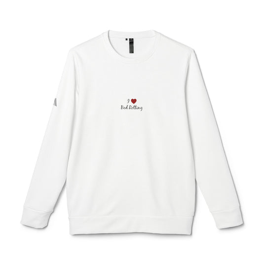 Adidas I <3 Bed Rotting  Unisex Fleece Crewneck Sweatshirt