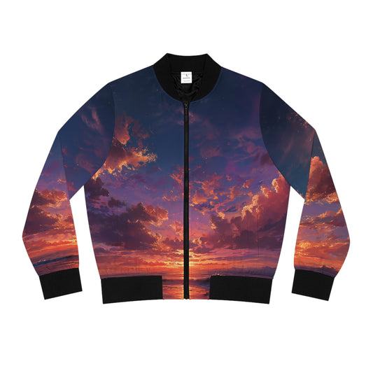 Sunset Sky Bomber Jacket