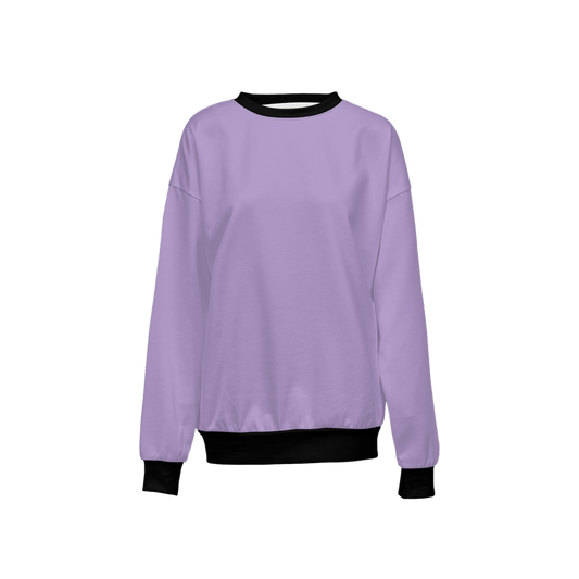 Ashy Pink Relaxed Fit Crewneck Sweatshirt (Super Heavy)