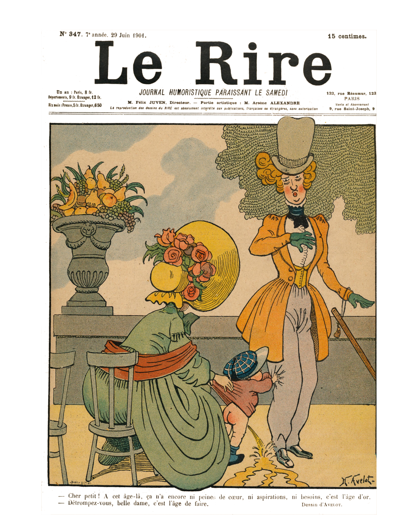 Vintage Illustration Unisex T-Shirt (Heavyweight )